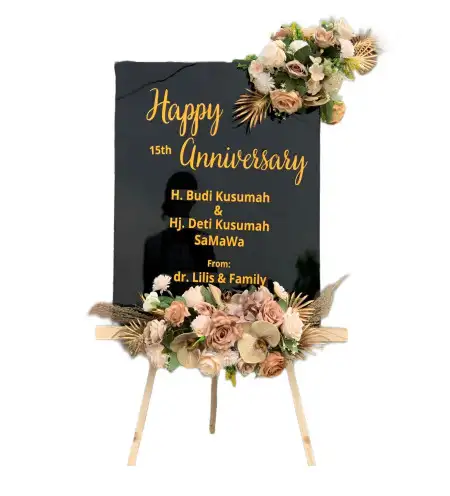 Papan Bunga Akrilik Padang Terubuk